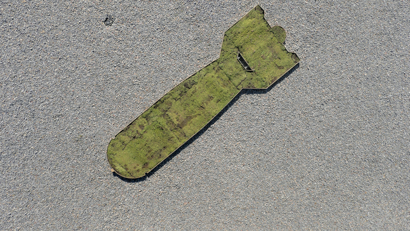 Santiago Morilla and his last project of 'land art': 39°26'56.8"N 0°23'27.6"W