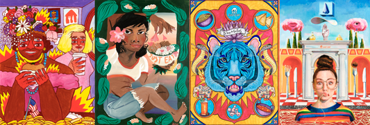 Gunter Gallery curated an exhibition on art and food at home with Just Eat, in Madrid and Barcelona