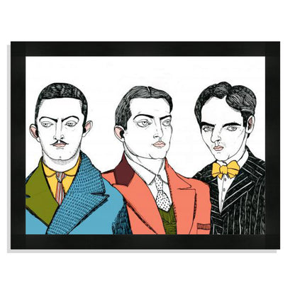 Dalí, Buñuel and Lorca in the Hall of Residence