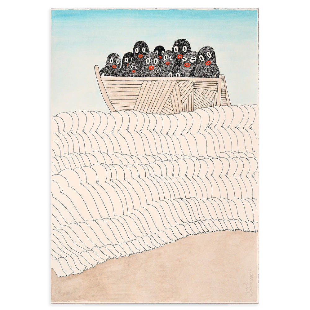 Once negritos en la playa nudista