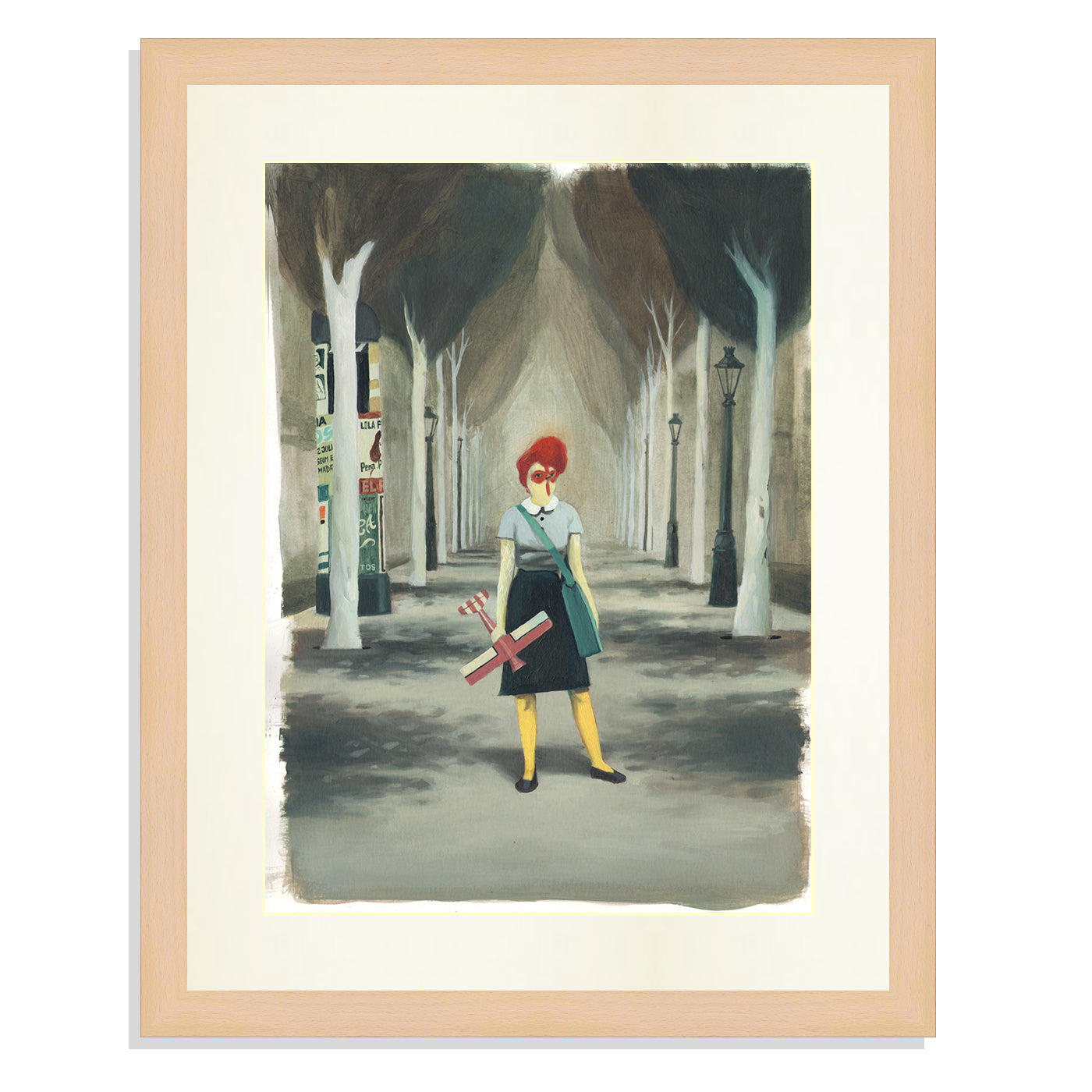 How do the birds dress? The hen