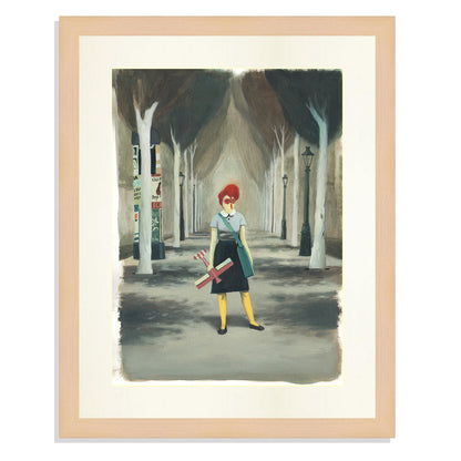 How do the birds dress? The hen